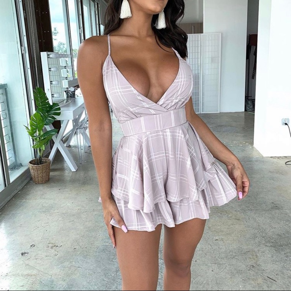 Sprung on Love Romper